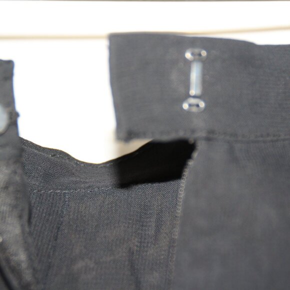 Tadashi Pants Women's US 6 Rayon Black Wide Leg Lace Overlay Pants Dressy - Picture 9 of 14